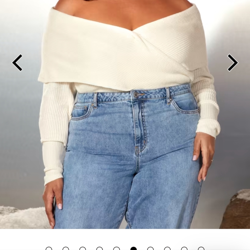 Debi Off The Shoulder Wrap Sweater - Garnerstyle x FTF